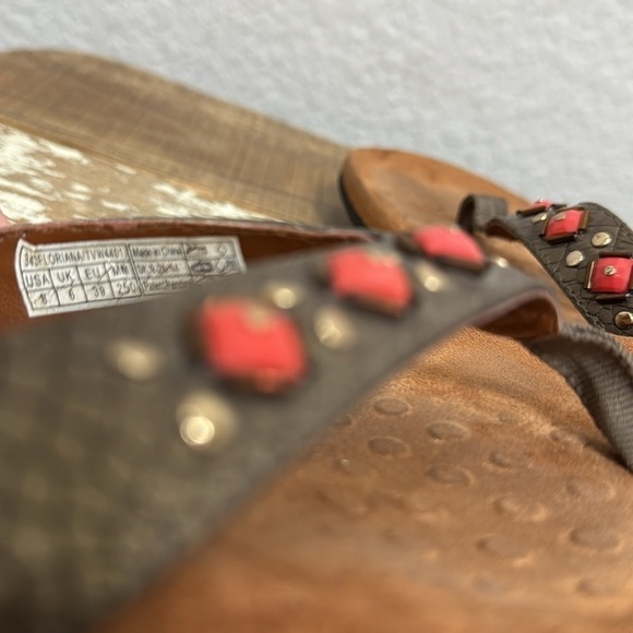 Vionic Rest Floriana Toe Post Sandals Size 8 - Picture 6 of 7